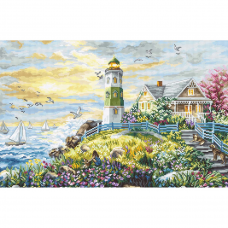 Leti912 Набор для вышивания LetiStitch 'Смотреть на закат' 43*33,5см